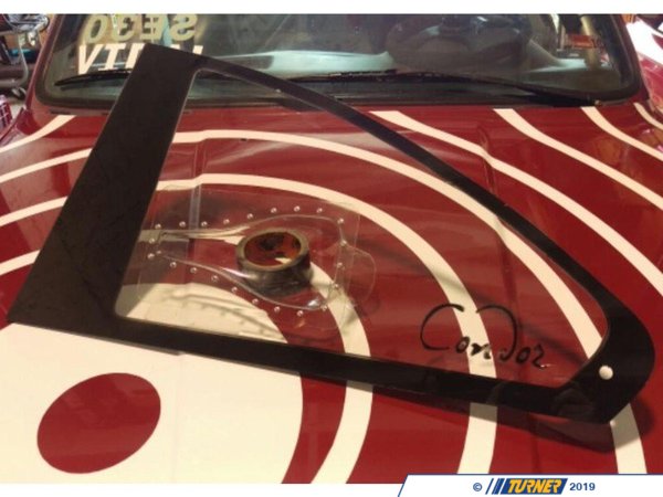 Condor Speed Shop Condor Speed Shop Polycarbonate Rear Side Window Kit - E36 Coupe E36-QTRWIN