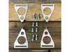Condor Speed Shop Condor Speed Shop Fan Mounting Brackets For 16" SPAL Fans - E30/36/46 M3 SPALMC View 1