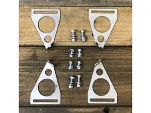 Condor Speed Shop Fan Mounting Brackets For 16" SPAL Fans - E30/36/46 M3