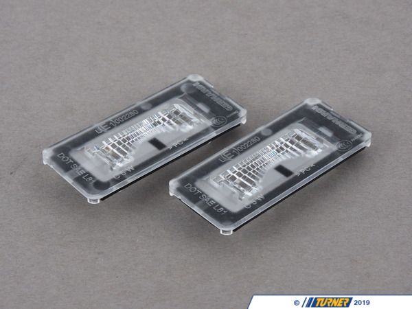Genuine MINI Genuine MINI Rear License Plate Light Lens - Set Of 2 R56 R57 r58 r59 51132756227KT