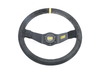 OMP OMP Rally Steering Wheel - 350mm | Black/Yellow Suede OD/1951 View 1