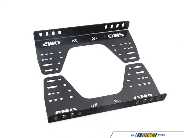 OMP OMP Steel low brackets - 16 holes | Black HC/922