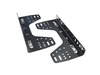 OMP OMP Steel low brackets - 16 holes | Black HC/922 View 2