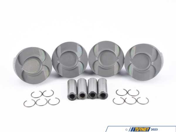 Supertech Forged Piston (Set Of 4) - 77mm Low Compression P4-MIN56-77-CR9.5-4 P4-MIN56-77CR9.5