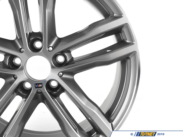 36118043650 - 704 BMW Light Alloy Wheel M Double Spoke 704-19