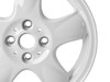 Genuine MINI Genuine MINI R100 Alloy 5-star Spooler Wheel 15" (4x100) White 36116769404 View 4