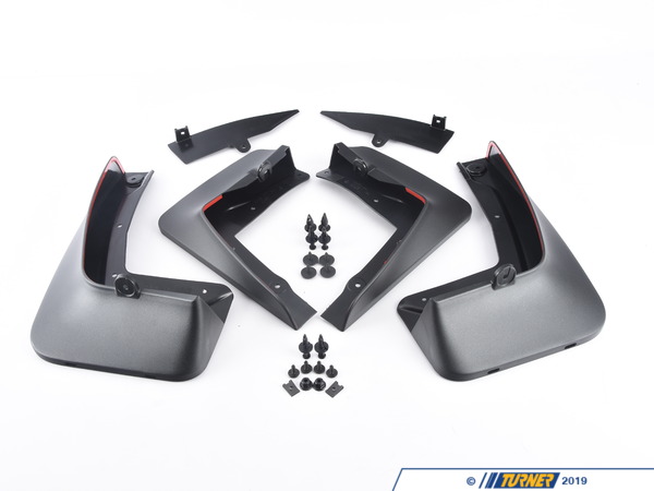 Genuine BMW Mud Flap Set - Front & Rear 82162365719KT