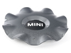 Genuine MINI HUB CAP ORBIT GREY 36109813648 View 2