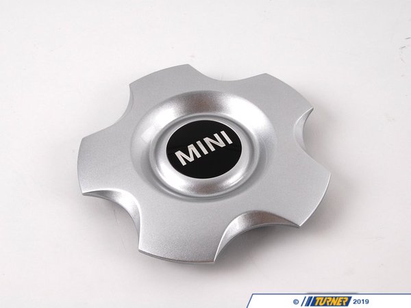 Genuine MINI Genuine MINI Hub Cap With MINI Logo Silver For R102 Wheel 36136771000