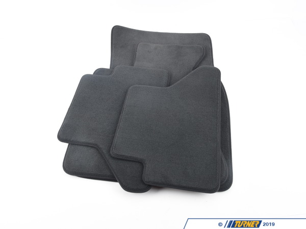 Genuine BMW Genuine BMW Set Of Floor Mats Velours Anthrazit - 51479118617 51479118617