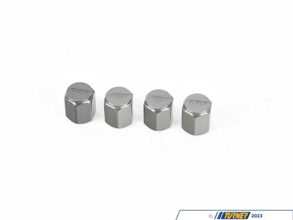 APR APR Valve Stem Caps - Set Of 4 - Gunmetal MS100179