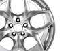Genuine BMW Genuine BMW 21" Rear Style 215 Ferric Grey Alloy Wheel - E71 E70 36116782835 View 2