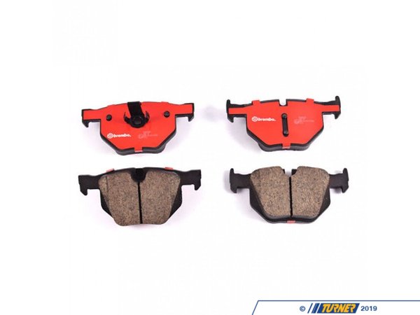 Brembo Brembo Rear Brake Pads - E60 525i 528i 530i 535i 2004-2010 34216763044