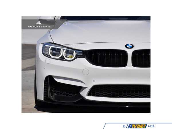 AUTOTECKNIC Carbon Fiber Performance Style Front Splitters - AutoTecknic ATK-BM-0017