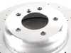 Genuine BMW M Performance Cross-Drilled & Slotted Brake Rotor - Front - E82 135i 34116786392 View 2