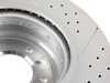 Genuine BMW M Performance Cross-Drilled & Slotted Brake Rotor - Front - E82 135i 34116786392 View 5