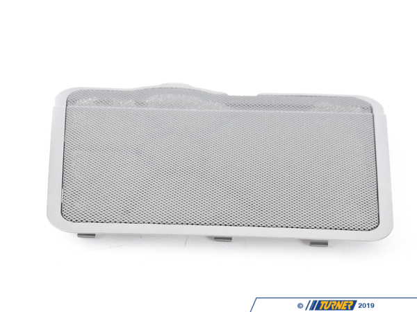 Genuine BMW Speaker Cover - Left - Flanel Gray - E65, E66 51467049907