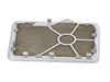 Genuine BMW Speaker Cover - Left - Flanel Gray - E65, E66 51467049907 View 3