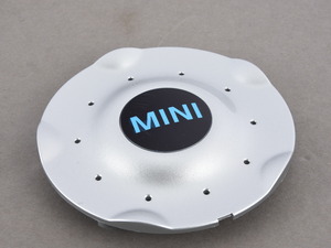 Genuine MINI Hub Cap, Silver 16" - 36136771001