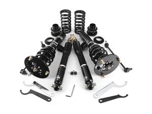 BC Racing BR Series Extreme Low Coilovers - 3-Bolt Top Mounts - BMW F30 320i 328d 328i 330i 335i 340i