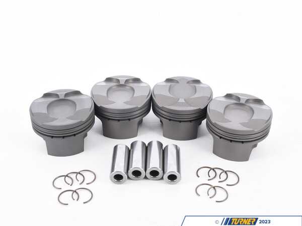 Supertech Forged Piston JCW (Set Of 4) - 77.5mm (+0.50mm) P4-MIN56-N18-77.5-CR10-4 P4MIN56N18J77.5C