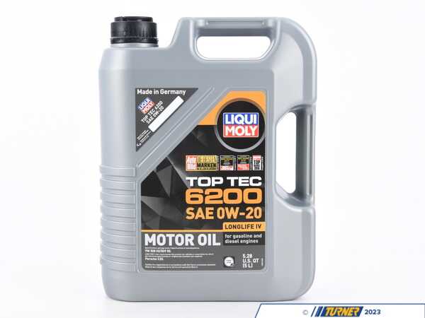 Liqui-Moly Top Tec 6200 Engine Oil (0W-20) - 5 Liter 20238