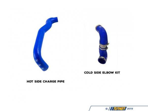 M7 Speed MINI Cooper N14 N18 High Flow Hot Side & Cold Side Pipes - Blue 56-330303
