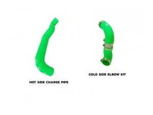 MINI Cooper N14 N18 High Flow Hot Side & Cold Side Pipes - Green