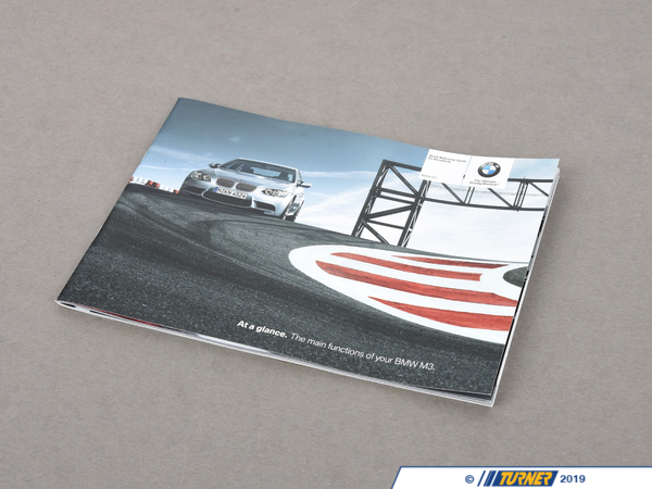Genuine BMW Brief Instructions - E90, E92, E93 01402607698