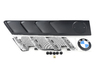 Genuine BMW Genuine BMW Grille, Left, Primed, Chrome - 51130031457 51130031457 View 3