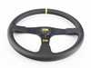 OMP OMP Velocita 380 Steering Wheel - Flat 380mm | Black leather OD/2030 View 1