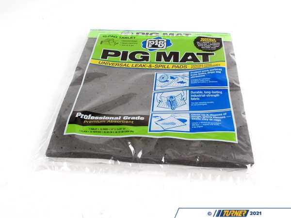 New Pig Absorbent Pig Mat Tablet - 14" X 14.25" 25101