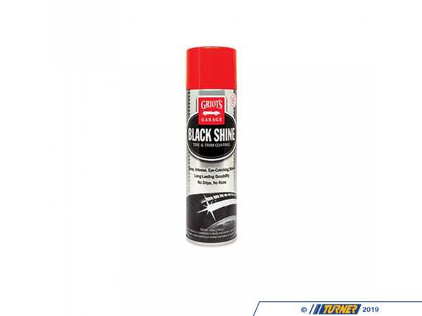 Griot's Black Shine Tire & Trim Coating - 15 oz - Griot's Garage 10938
