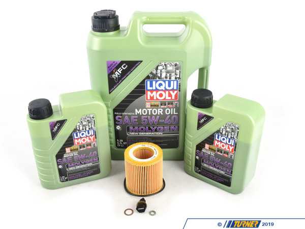 Assembled By ECS Liqui Moly Molygen Oil Change Kit 111375351064KT