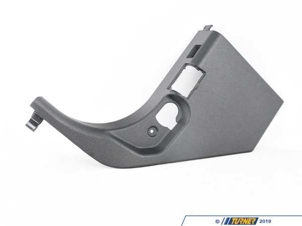 Genuine BMW Genuine BMW Lateral Trim Panel, Bottom F - 51437222187 - Schwarz 51437222187
