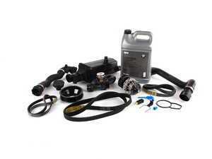 Genuine BMW - Level 2 Cooling System Refresh Kit + Belts - E46 M52, M54 09/2002+