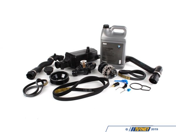 Genuine BMW Genuine BMW - Level 2 Cooling System Refresh Kit + Belts - E46 M52, M54 09/2002+ ECSE461711-2