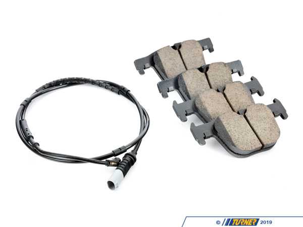 Akebono Rear Brake Pad Set - EUR1610 34206799813