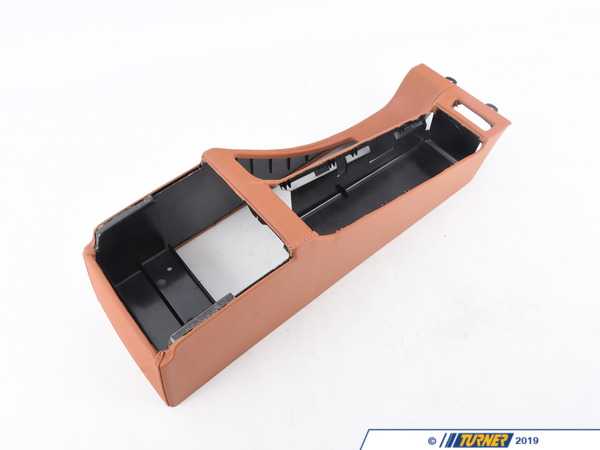 Genuine BMW Genuine BMW Console, Center Arm Rest L7Zm Zimt - 51167902643 - E46 M3 51167902643