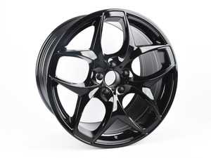 Genuine BMW Light Alloy Rim, Black - 36116782834