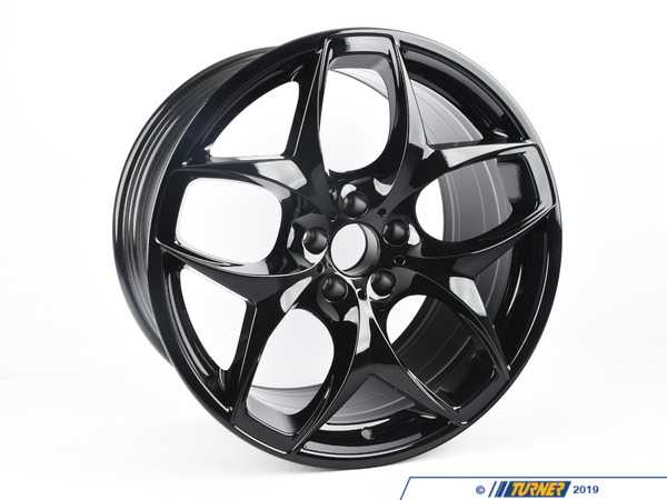 Genuine BMW Genuine BMW Light Alloy Rim, Black - 36116782834 36116782834