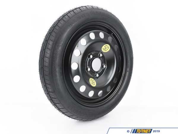 Packaged by Turner Genuine BMW 17" Emergency Spare Wheel/Tire Set - E46 36116750007T