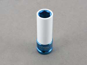 Bav Auto Deep Impact Thin Wall Lug Bolt Socket - 17mm