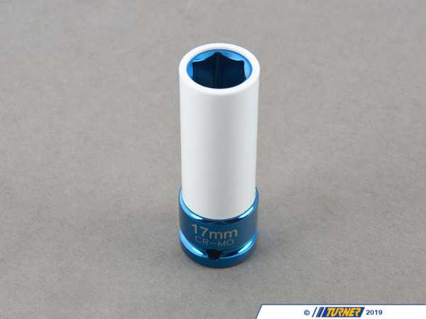 Bav Auto Tools Bav Auto Deep Impact Thin Wall Lug Bolt Socket - 17mm B8800044