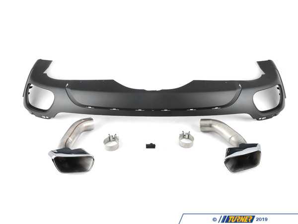 18302349683 - Genuine BMW Tailpipe Tip, Chrome M Performance