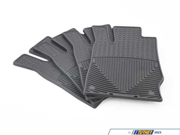 WeatherTech Floor mat style coaster - pack of 4 8ACSTRSET1
