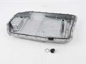 BMW E9X N52 N54 N55 Transmission Oil Pan & Filter Kit - Aluminum Construction with replaceable filter