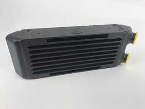 Universal Dual-Pass Oil Cooler - M22 x 1.5 connections - 13'L x 4.75'H x 2.16'W