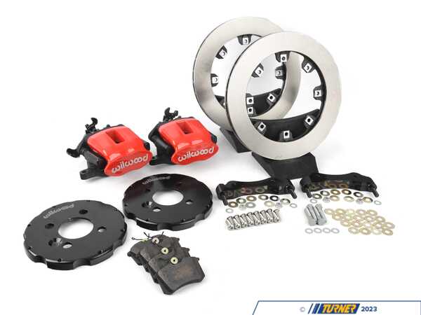 Wilwood Wilwood Dynapro Radial4 / MC4 Rear Kit 11.75 Red 140-10885-R