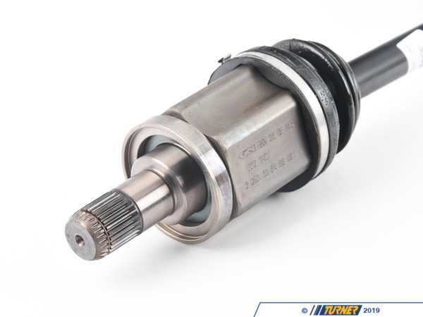 GKN Drivetech Front Output Shaft - Left - E83 31603450565
